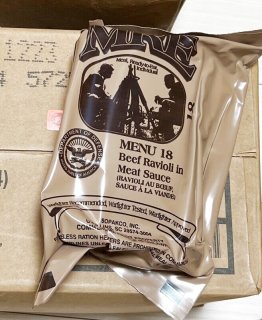 米軍実物 2024年検【SOPAKCO】MREレーション/戦闘食 MENU-14 MRE