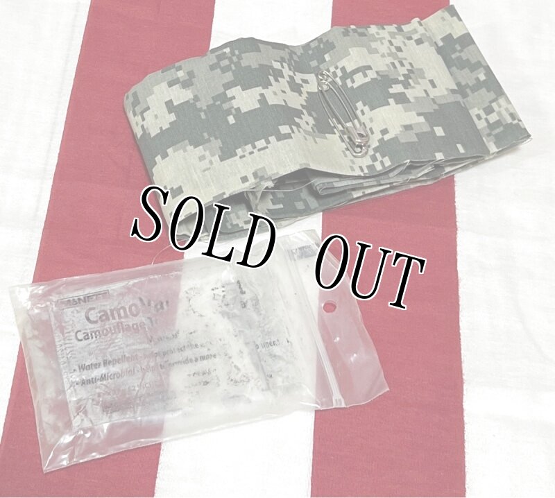 画像1: 米軍放出品 McNETT CAMOVAT CRAVAT CAMOUFLAGE TRIANGULAR BANDAGE (1)