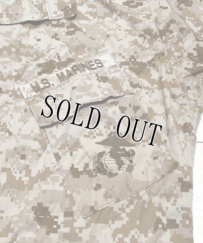 画像3: 米軍実物,USMC デザートマーパット ジャケット S-REGULAR (3)