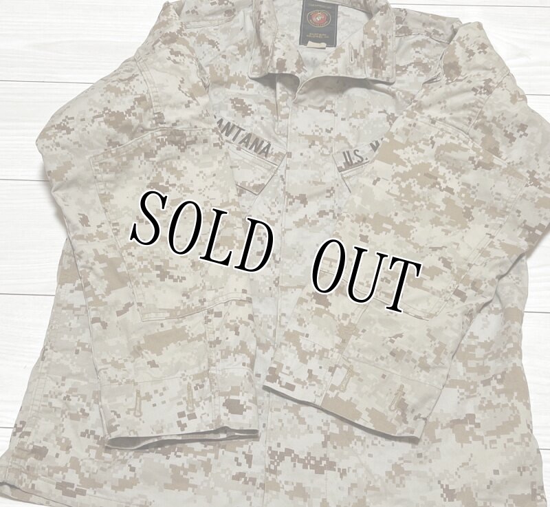 画像2: 米軍実物,USMC　デザートマーパット　ジャケット　S-SHORT (2)