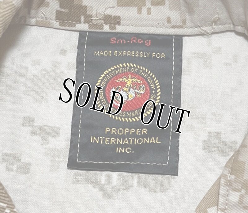 画像4: 米軍実物,USMC デザートマーパット ジャケット S-REGULAR (4)