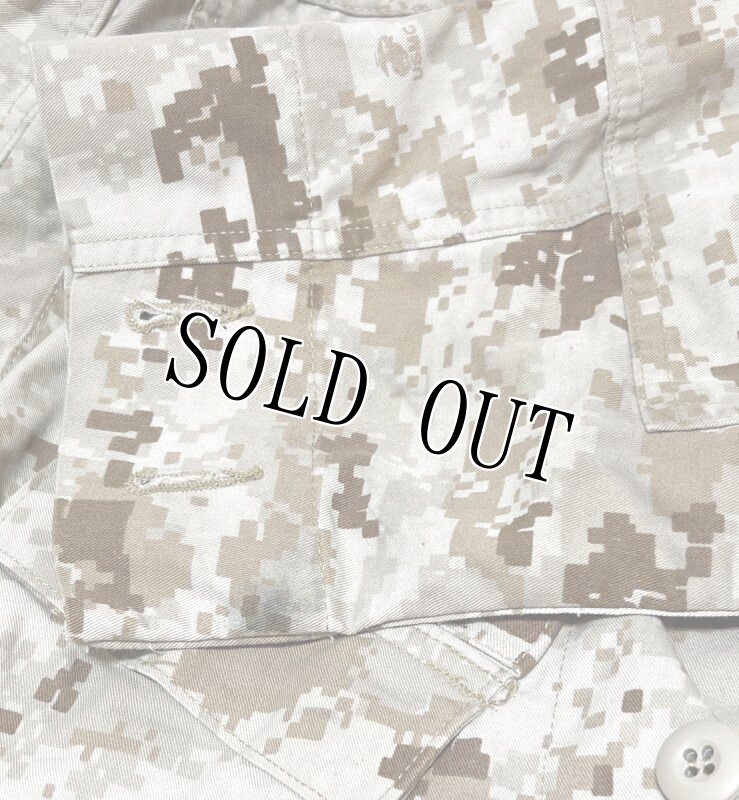 画像9: 米軍実物,USMC　デザートマーパット　ジャケット　S-SHORT (9)