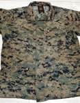 画像2: 米軍実物,USMC　ウッドランドマーパットジャケット　M-REGULAR (2)