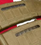画像5: 米軍実物 MAGPUL PMAG 30 GEN M3 AR-15/M4/M16 30連マガジン   WINDOW 両窓 30rd マグ 5.56mm コヨーテタン　2個セット  (5)