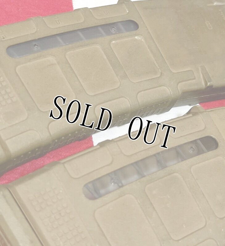 画像5: 米軍実物 MAGPUL PMAG 30 GEN M3 AR-15/M4/M16 30連マガジン   WINDOW 両窓 30rd マグ 5.56mm コヨーテタン　2個セット  (5)