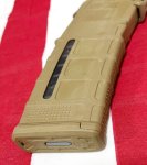 画像3: 米軍実物 MAGPUL  PMAG 30 GEN M3 AR-15/M4/M16 30連マガジン  WINDOW 両窓 30rd マグ 5.56mm コヨーテタン (3)