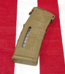 画像2: 米軍実物 MAGPUL  PMAG 30 GEN M3 AR-15/M4/M16 30連マガジン  WINDOW 両窓 30rd マグ 5.56mm コヨーテタン (2)
