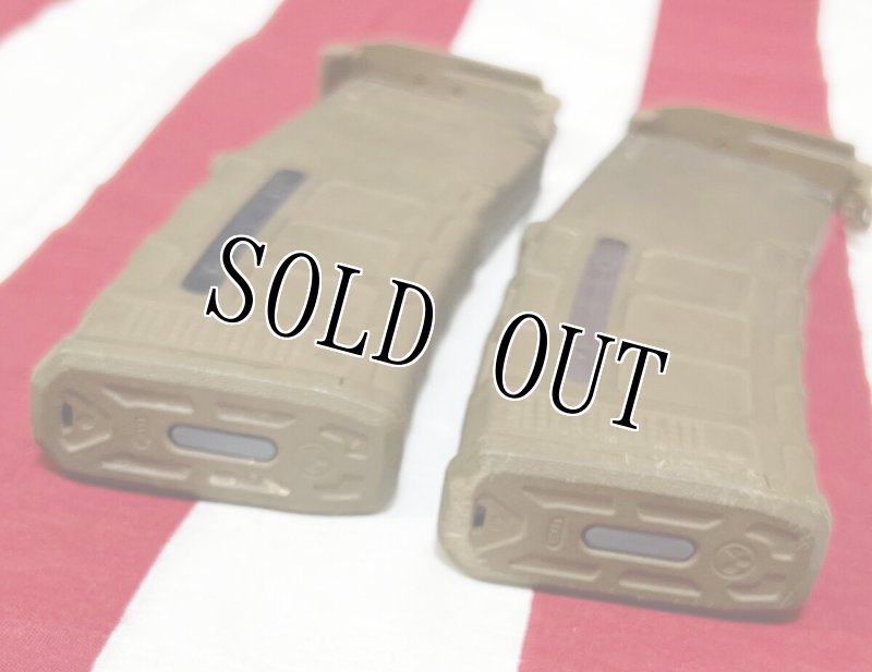 画像3: 米軍実物 MAGPUL PMAG 30 GEN M3 AR-15/M4/M16 30連マガジン   WINDOW 両窓 30rd マグ 5.56mm コヨーテタン　2個セット  (3)