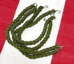 画像2: 米軍放出品 ブーツ バンド  OD (2)