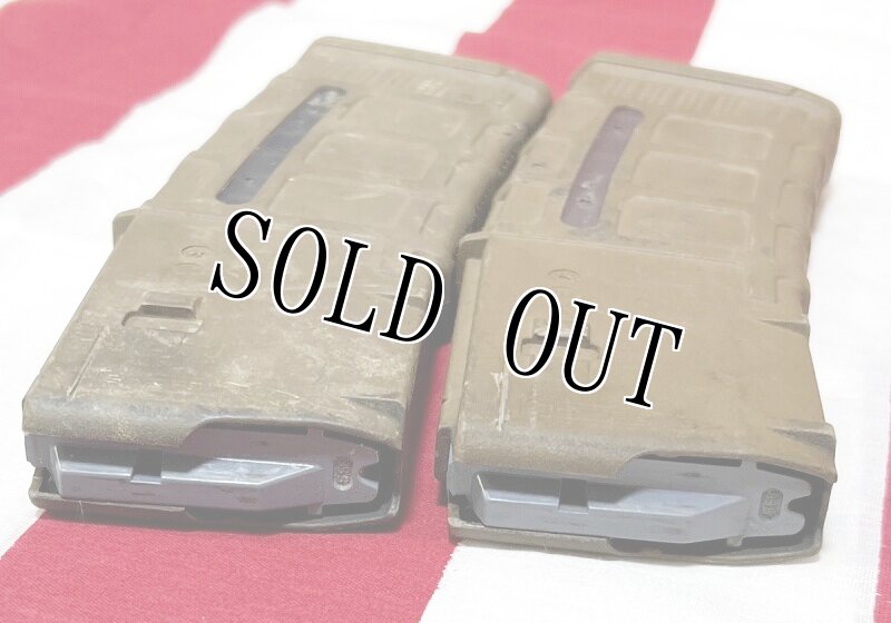 画像4: 米軍実物 MAGPUL PMAG 30 GEN M3 AR-15/M4/M16 30連マガジン   WINDOW 両窓 30rd マグ 5.56mm コヨーテタン　2個セット  (4)