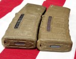 画像3: 米軍実物 MAGPUL PMAG 30 GEN M3 AR-15/M4/M16 30連マガジン   WINDOW 両窓 30rd マグ 5.56mm コヨーテタン　2個セット  (3)