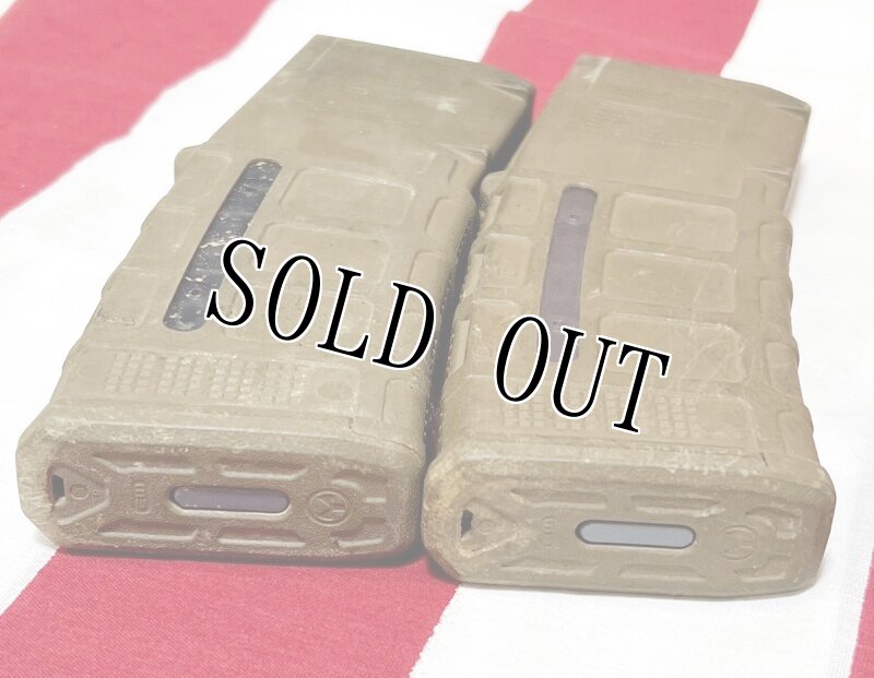画像3: 米軍実物 MAGPUL PMAG 30 GEN M3 AR-15/M4/M16 30連マガジン   WINDOW 両窓 30rd マグ 5.56mm コヨーテタン　2個セット  (3)