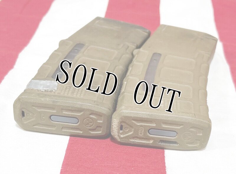 画像3: 米軍実物 MAGPUL PMAG 30 GEN M3 AR-15/M4/M16 30連マガジン   WINDOW 両窓 30rd マグ 5.56mm コヨーテタン　2個セット  (3)