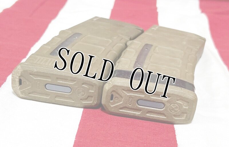 画像3: 米軍実物 MAGPUL PMAG 30 GEN M3 AR-15/M4/M16 30連マガジン   WINDOW 両窓 30rd マグ 5.56mm コヨーテタン　2個セット  (3)