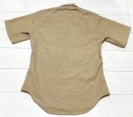 画像3: 米軍実物,SHIRT, MAN'S, KHAKI SHADE M-1 QUARTER LENGTH SLEEVE USMC　サービスドレス半袖シャツ　15  1/2 (3)
