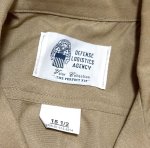 画像4: 米軍実物,SHIRT, MAN'S, KHAKI SHADE M-1 QUARTER LENGTH SLEEVE USMC　サービスドレス半袖シャツ　15  1/2 (4)