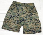 画像2: 海兵隊実物 USMC ウッドランドマーパットハーフパンツ　MEDIUM (2)