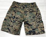 画像2: 海兵隊実物 USMC ウッドランドマーパットハーフパンツ　MEDIUM (2)