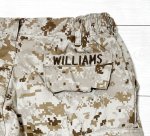 画像3: 米軍実物,USMC,デザートマーパットパンツ　MEDIUM-SHORT (3)