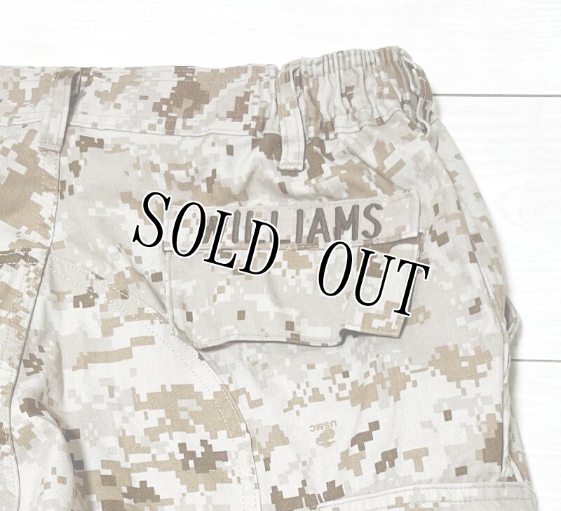 画像3: 米軍実物,USMC,デザートマーパットパンツ MEDIUM-SHORT (3)