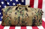 画像2: 米軍放出品　USMC　ピクセルボストンバッグ (2)
