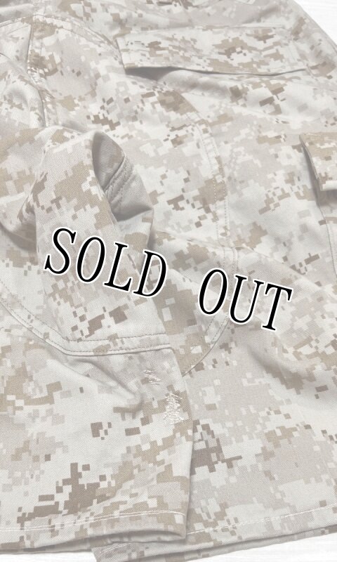 画像3: 米軍実物 USMC デザートマーパットハーフパンツ　MEDIUM (3)