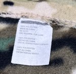 画像5: 米軍放出品 マルチカムブランケット / マルチカバー (5)