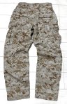 画像2: 米軍実物 USMC デザートマーパットパンツ　SMALL-SHORT (2)