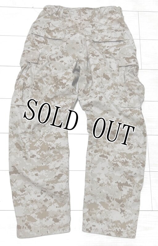 画像2: 米軍実物 USMC デザートマーパットパンツ　SMALL-SHORT (2)