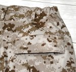 画像3: 米軍実物 USMC デザートマーパットパンツ　SMALL-SHORT (3)