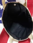 画像3: 米軍実物　USMC MARINES　BDU生地　迷彩リメイクミニバッグ　デザート (3)