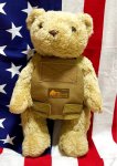 画像2: 米軍放出品 USMC 海兵隊 ミリタリー オードナンスプレキャリ着用ベアー　 (2)