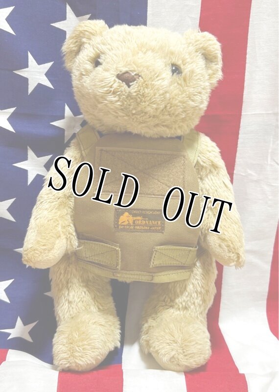 画像2: 米軍放出品 USMC 海兵隊 ミリタリー オードナンスプレキャリ着用ベアー　 (2)