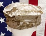 画像4: 米軍実物　USMC　デザートマーパット　CAP　 LARGE (4)
