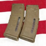 画像1: 米軍実物 MAGPUL PMAG 30 GEN M3 AR-15/M4/M16 30連マガジン   WINDOW 両窓 30rd マグ 5.56mm コヨーテタン　2個セット  (1)
