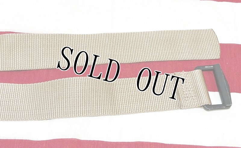 画像2: 米軍実物　BDU　ベルト　デザートTAN　106cm (2)