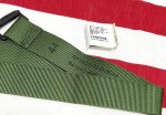 画像2: 米軍実物　BDU　ベルト　OD　110cm　44インチ (2)