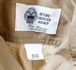 画像3: 米軍実物,SHIRT, MAN'S, KHAKI SHADE M-1 QUARTER LENGTH SLEEVE USMC　サービスドレス半袖シャツ　15  1/2 (3)