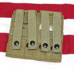 画像2: 米軍実物 M4 DBL MAG PCH MP2-M4/2-MS-KH　マガジンポーチ (2)