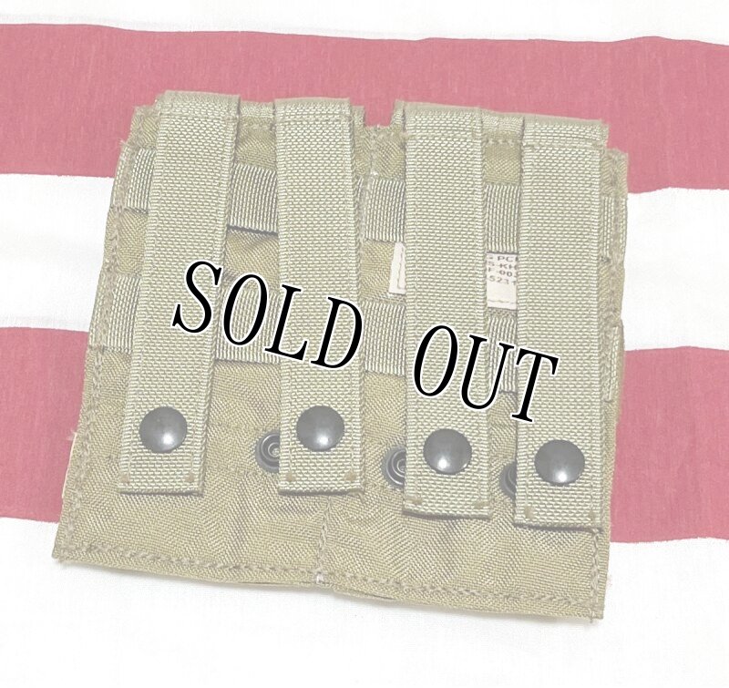 画像2: 米軍実物 M4 DBL MAG PCH MP2-M4/2-MS-KH　マガジンポーチ (2)