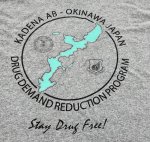 画像4: 米軍放出品　US AIR FORCE STAY DRUG FREE　Tシャツ　X LARGE (4)
