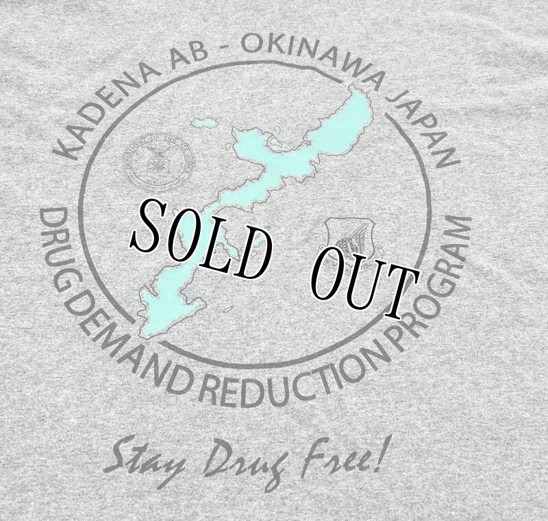 画像4: 米軍放出品　US AIR FORCE STAY DRUG FREE　Tシャツ　X LARGE (4)