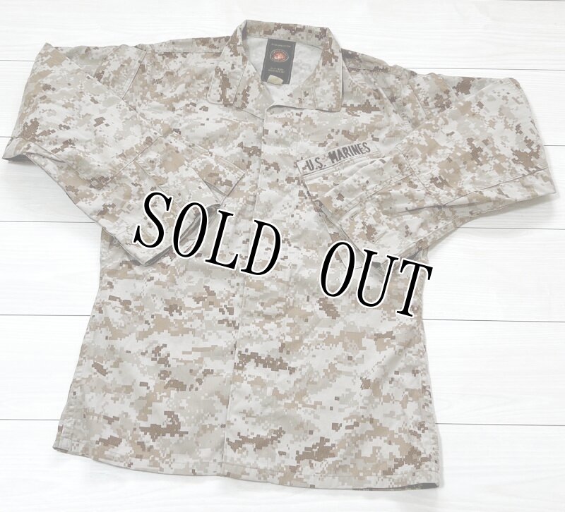 画像1: 米軍実物 USMC　デザートマーパット　ジャケット　S-REGULAR (1)