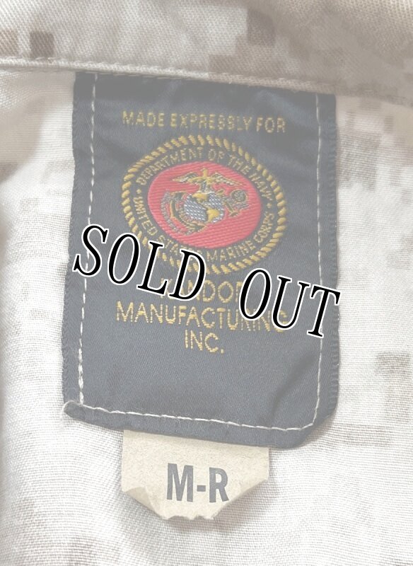 画像4: 米軍実物 USMC　デザートマーパット　ジャケット　M-REGULAR (4)