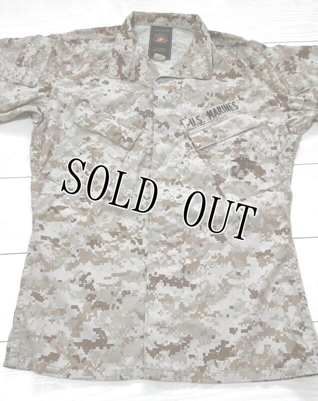 画像2: 米軍実物 USMC　デザートマーパット　ジャケット　S-REGULAR (2)