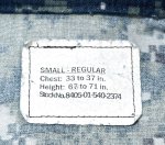 画像5: 米軍実物　US NAVY,　迷彩ジャケット　SMALL-REGULAR (5)