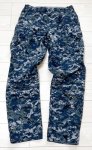 画像1: 米軍実物　US NAVY,　迷彩パンツ 　LARGE-LONG (1)