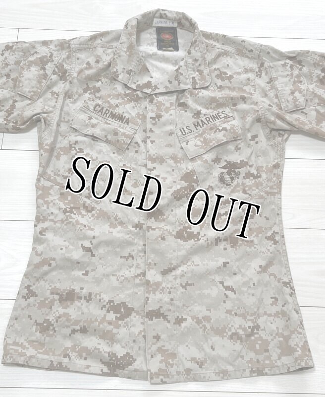 画像2: 米軍実物 USMC　デザートマーパット　ジャケット　S-REGULAR (2)