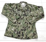 画像1: 米軍実物,US NAVY,　AOR2　NUW　迷彩ジャケット　TYPEIII　SMALL-REGULAR (1)
