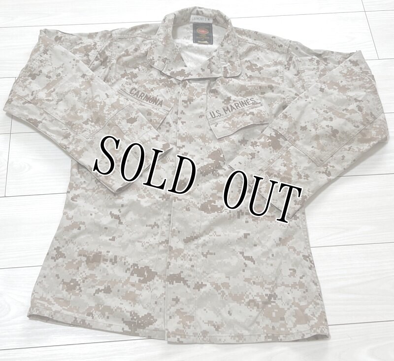 画像1: 米軍実物 USMC　デザートマーパット　ジャケット　S-REGULAR (1)